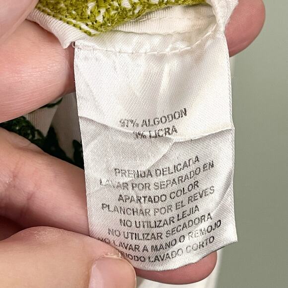 Almatrichi Womens Colorful Embroidery Floral Surplice Wrap-Around Dress Size 10 - Picture 4 of 16